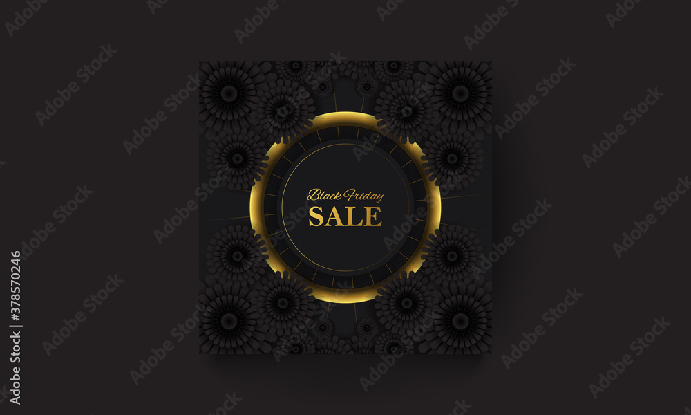Luxury Black Friday Sale banner design template, Black Friday Vector background design Luxury Black Friday Sale banner design template, Black Friday Vector background design