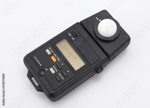 A light meter is a device used to measure the amount of light. In photography, a light meter (more correctly an exposure meter) is used to determine the proper exposure for a photograph. 