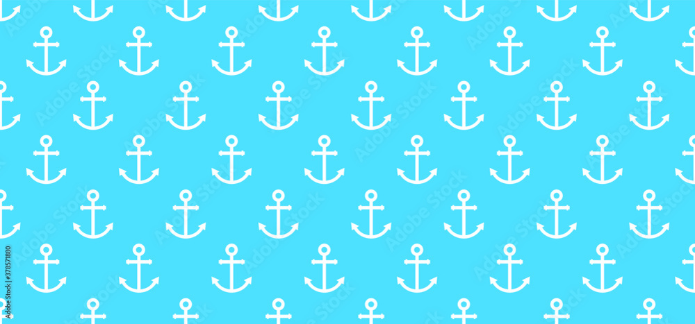 Anker, anchors signs. Anchor seamless pattern. Pirate skull or Pirates skulls, Fun flat Vector icons. Sea symbol Ship boat maritime nautical. Anker, anchors signs. Anchor seamless pattern. Pirate skull or Pirates skulls, Fun flat Vector icons. Sea symbol Ship boat maritime nautical.