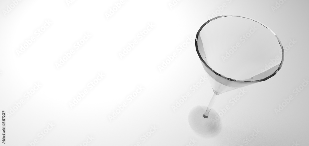 3D render grass white black 3D render grass white black