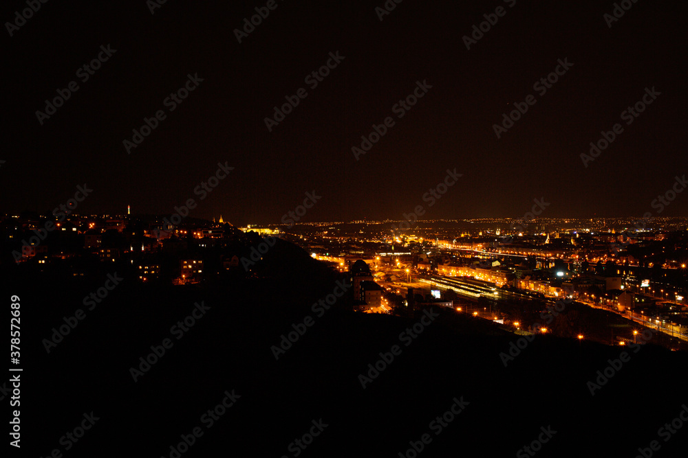 Fototapeta premium night city view