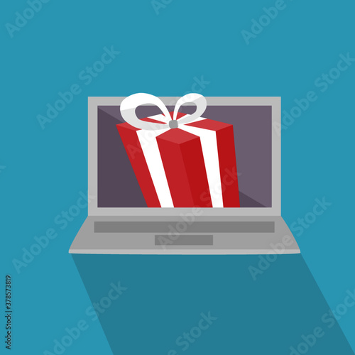 gift box with ribbon and bow