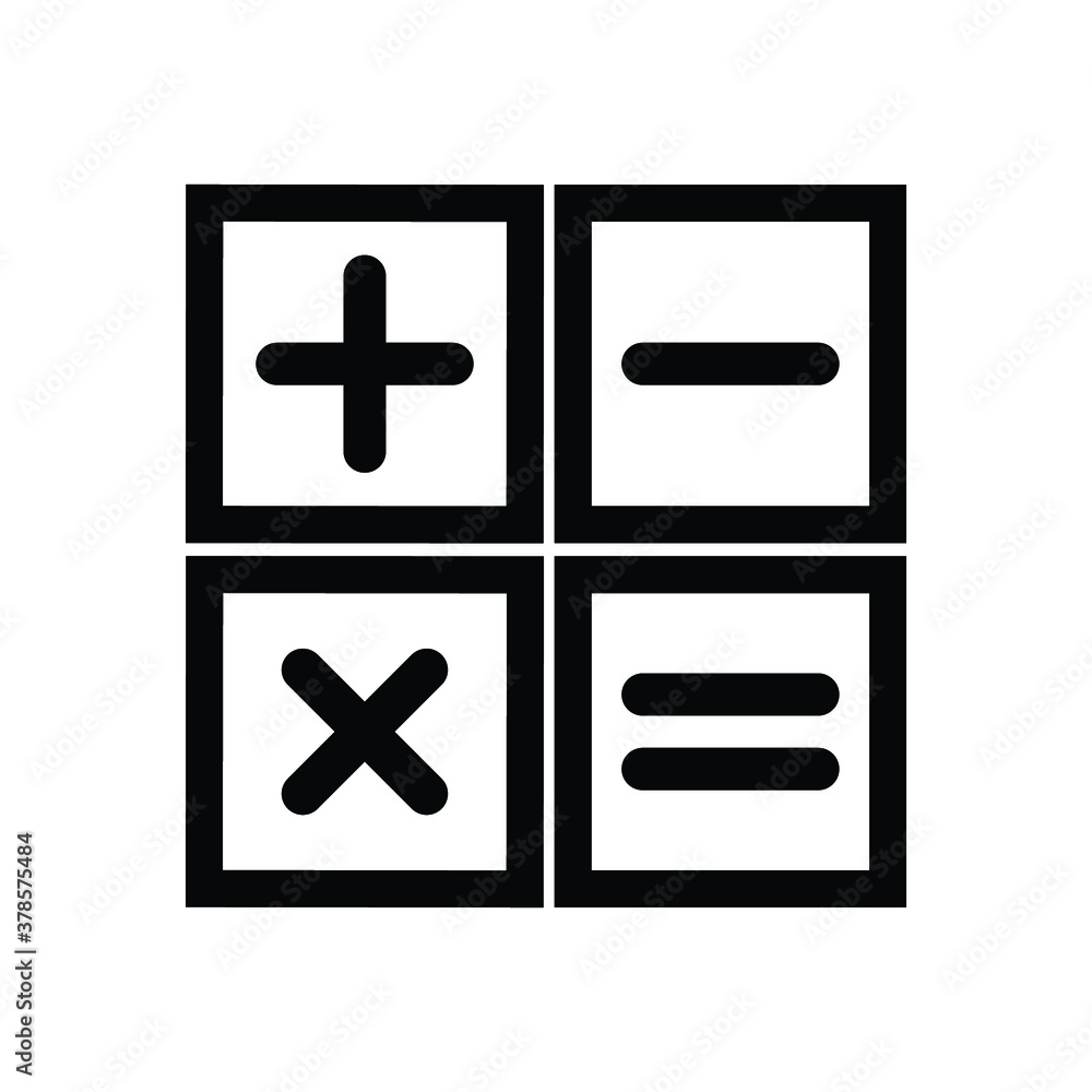 Calculator buttons Vector Icon graphic
Calculator buttons Vector Icon graphic