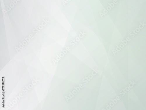 White polygonal background. Gradient vector illustration. 