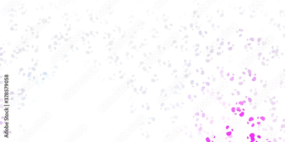 Light purple vector template with abstract forms.