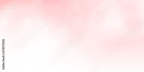 Light Red vector pattern with clouds. Abstract colorful clouds on gradient illustration. Template for websites.