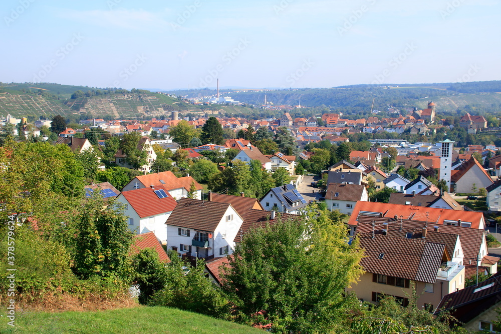 Obraz premium Blick auf besigheim am neckar