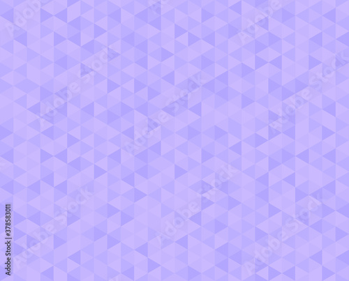 Violet geometric triangle background. Abstract polygonal texture. Vector illustration.