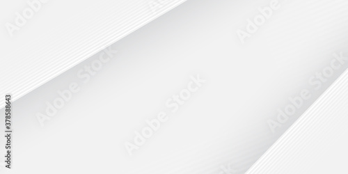 Elegant 3D white background with shiny lines 