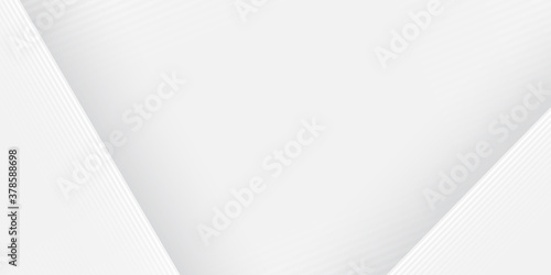 Abstract 3d white square shape with futuristic concept background 