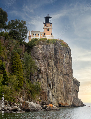View of the Split Rock Lighthouse along the North Shore of Lake Superior in Minnesota. © Michael Henderson