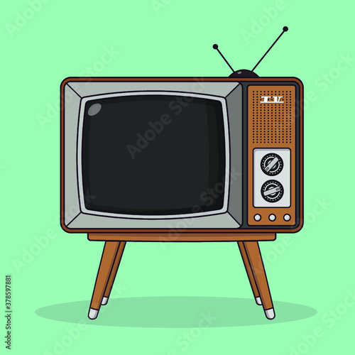 Retro TV Set