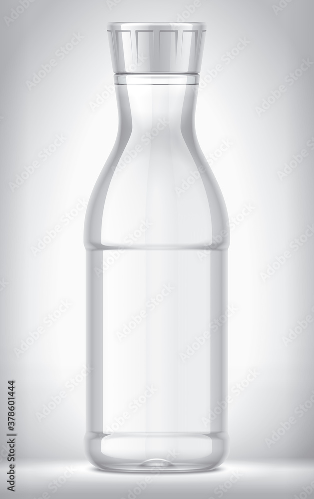 Plastic Bottle on background. Plastic Bottle on background.