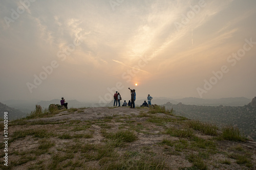 Matanga Hill - A must visit place at Hampi to view a memorable sunrise.