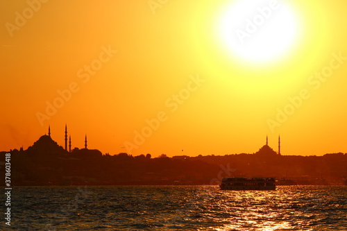 sunset istanbul 