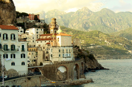 Amazing atrani city landscape - Italy