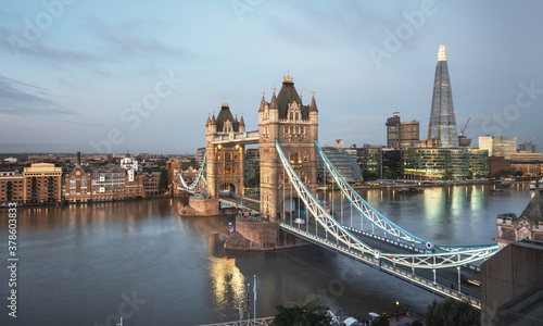 Tower Bridge in London, UK