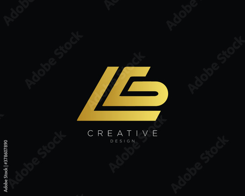 Professional and Minimalist Letter LG Logo Design, Editable in Vector Format