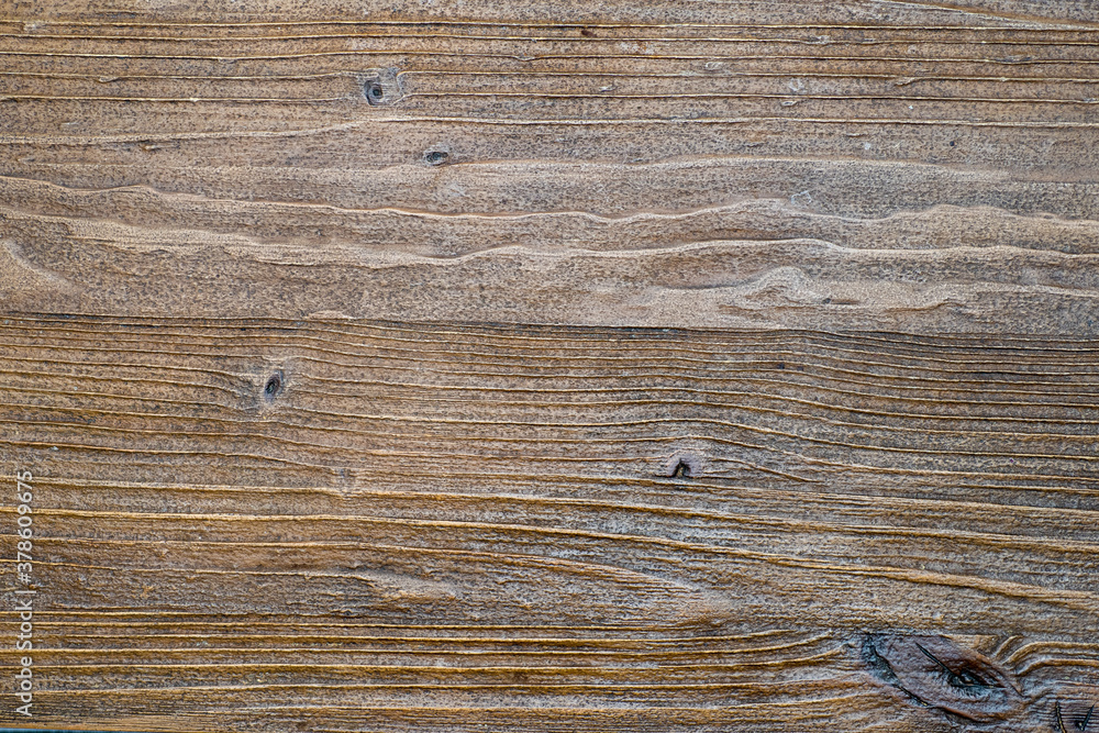 Naklejka premium Full frame view of a wooden table surface
