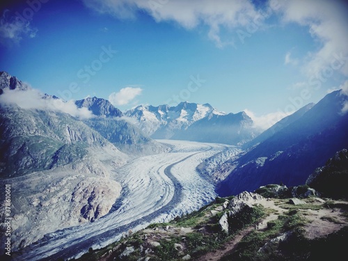 Gletscher Wallis