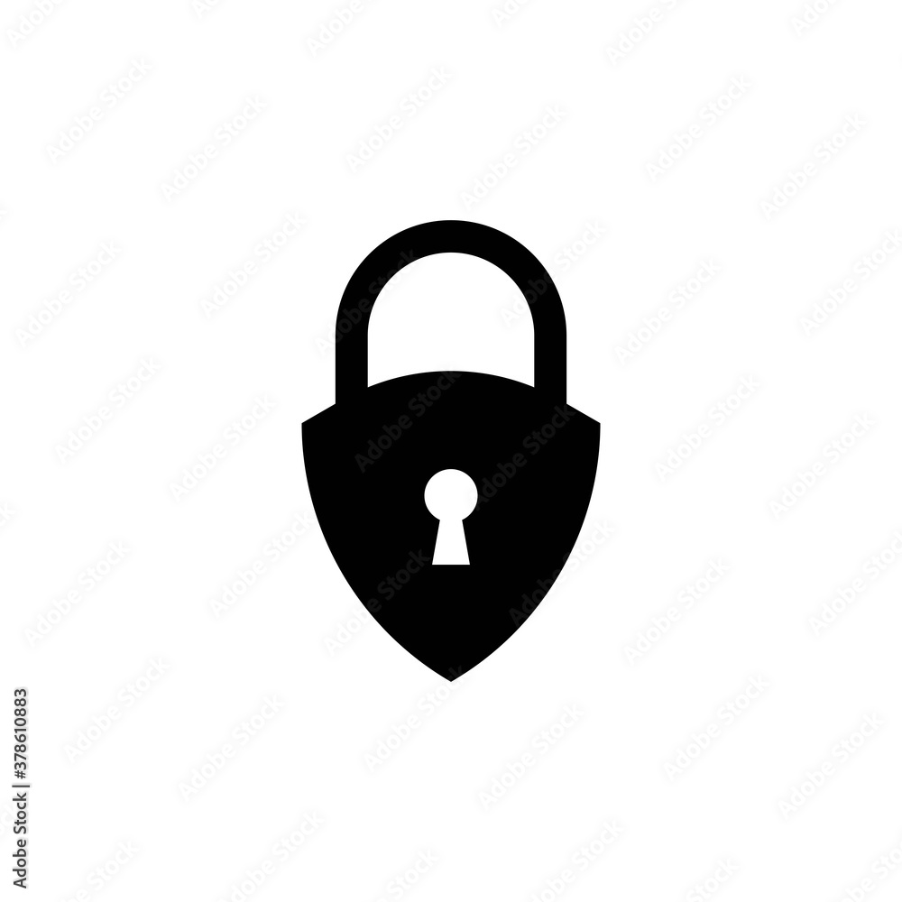 padlock logo icon