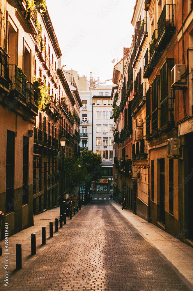 street in Madrid