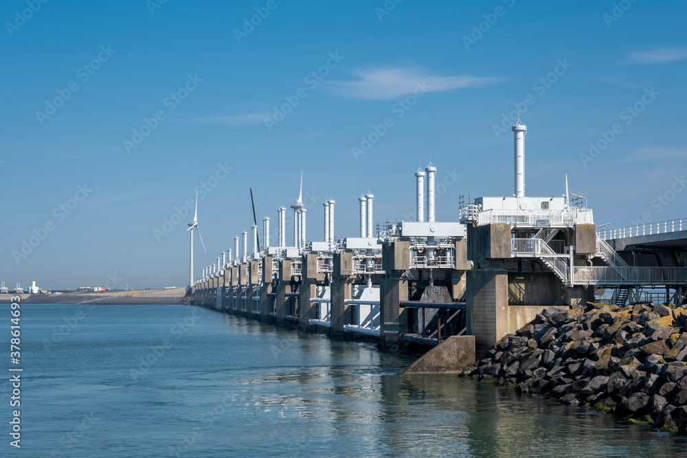 watermanagement. storm barrier Neeltje Jans watermanagement. storm barrier Neeltje Jans