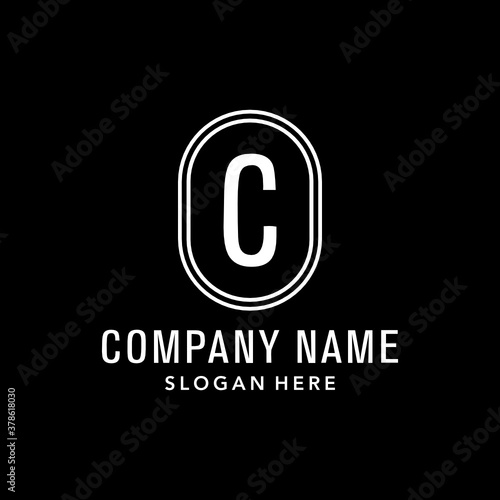 C Letter Luxury Logo Design Template Inspiration