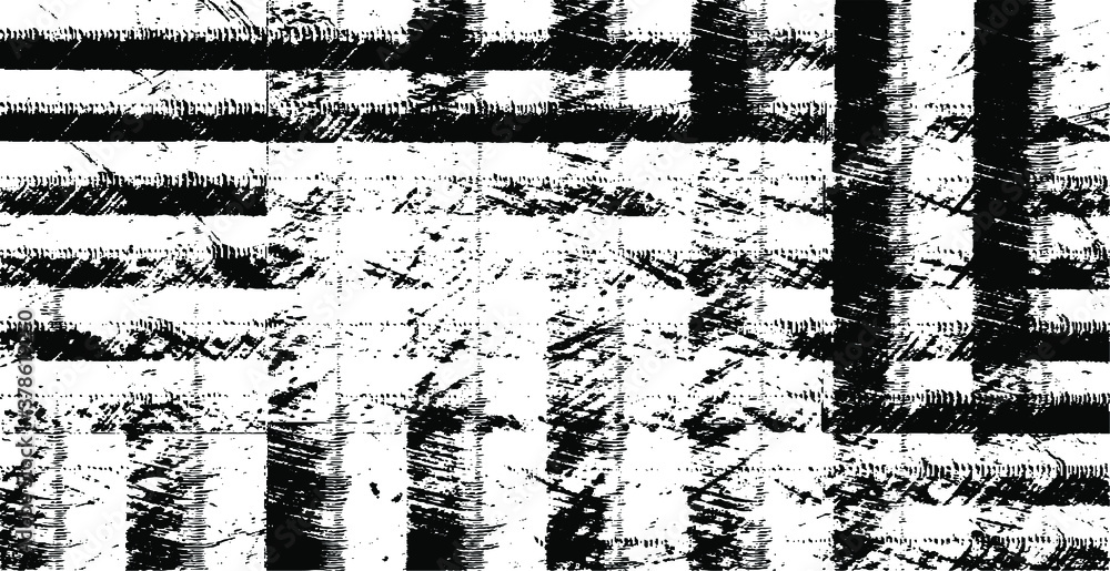 Rough black and white texture vector. Distressed overlay texture. Grunge background. Abstract textured effect. Vector Illustration. Black isolated on white background. EPS10 Rough black and white texture vector. Distressed overlay texture. Grunge background. Abstract textured effect. Vector Illustration. Black isolated on white background. EPS10
