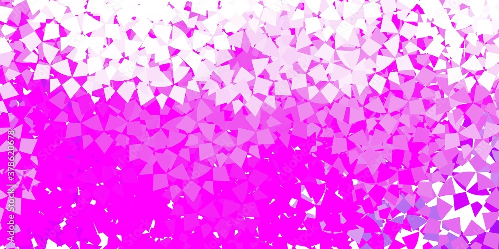 Light blue, red vector background with polygonal style. Light blue, red vector background with polygonal style.