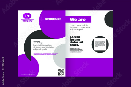 modern business cover template