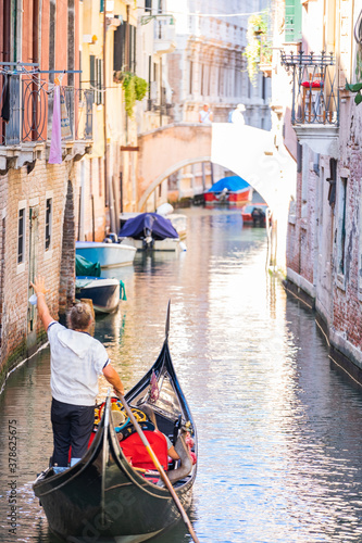 gondola driver during work