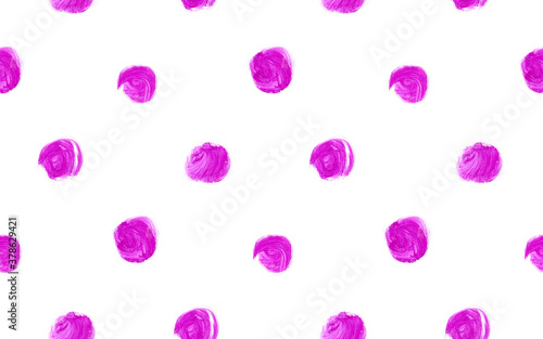 small pink peas modern dry brush pattern with jagged edges