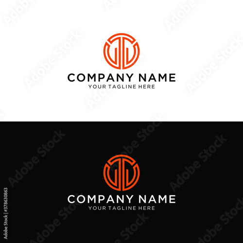 Letter T and W in shield logo design template. Premium monogram business sign. Universal vector icon