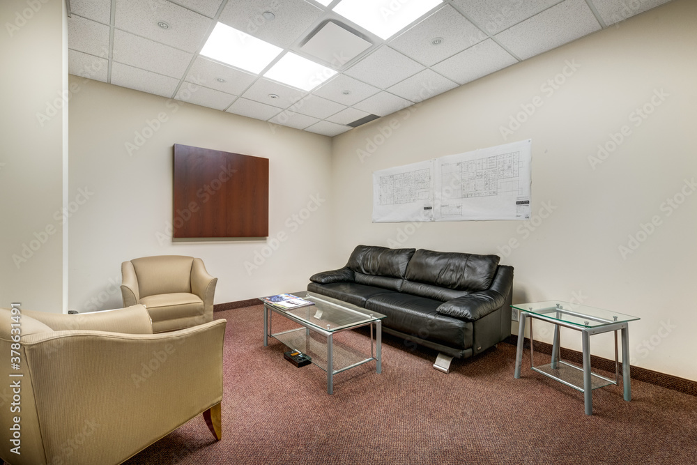 Biochemical laboratory with production line, office and warehouse