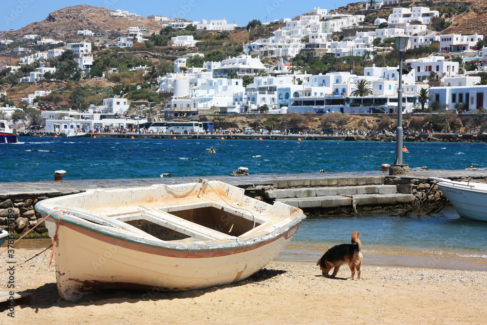 Obraz premium Altstadt von Mykonos