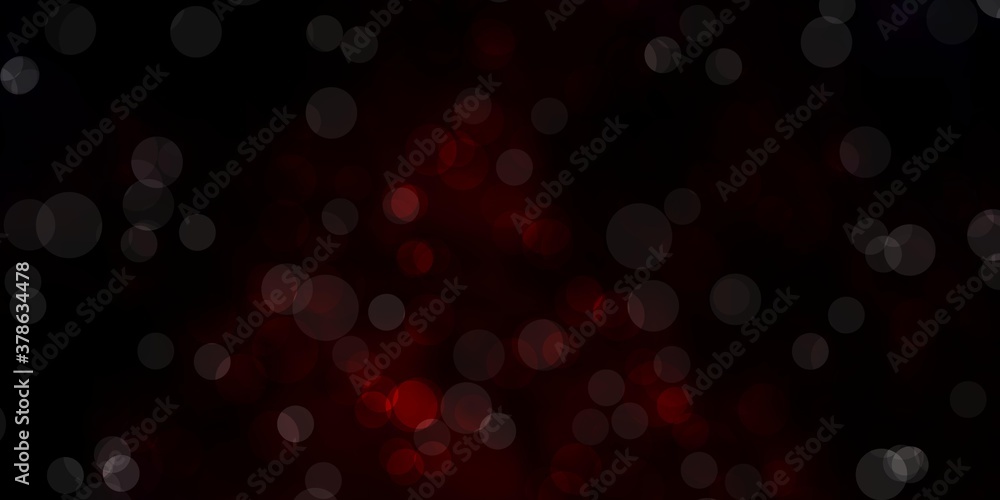 Dark Red vector template with circles. Modern abstract illustration with colorful circle shapes. New template for your brand book. Dark Red vector template with circles. Modern abstract illustration with colorful circle shapes. New template for your brand book.