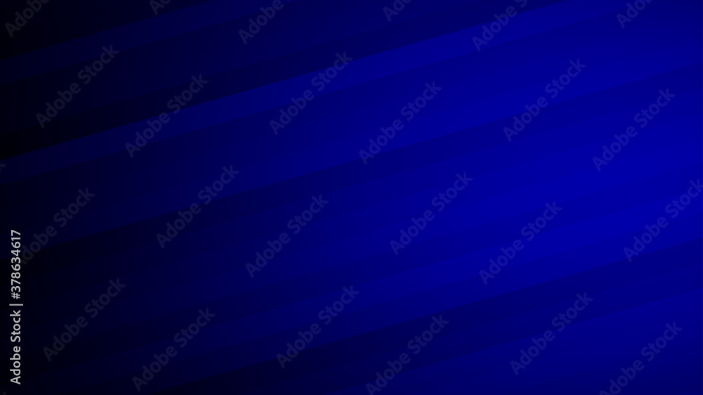 Abstract background of gradient stripes in blue colors