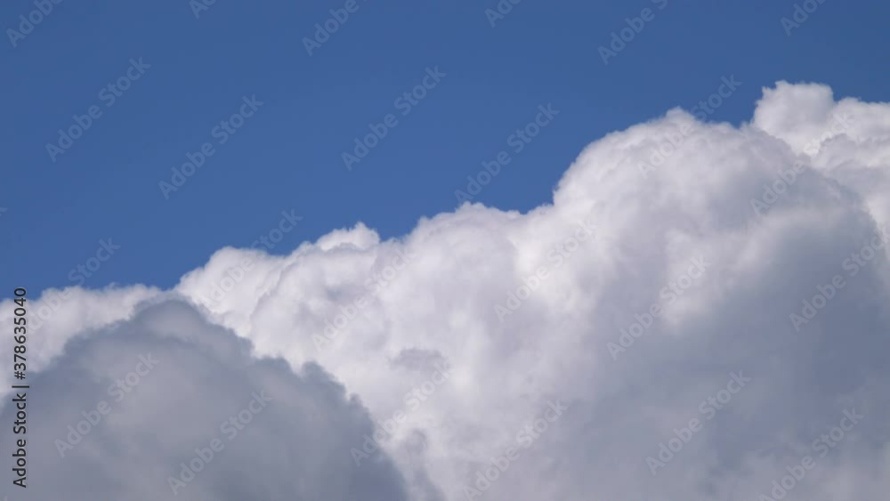 Time lapse video of changing cloudscape in 4K
