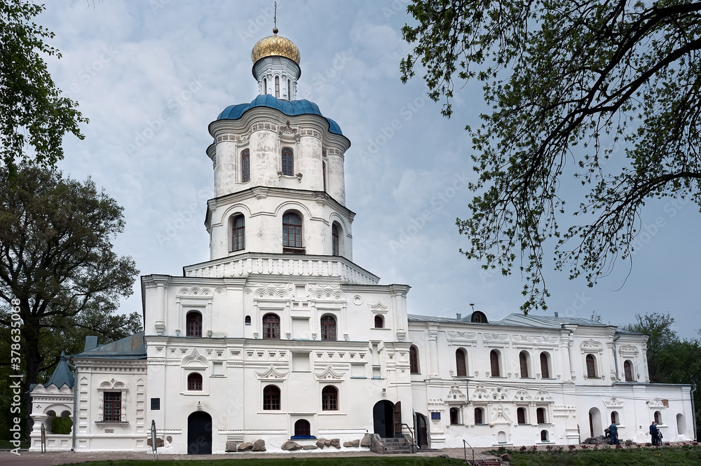 Fototapeta premium Building of Chernihiv Collegium in Chernihiv town in Ukraine