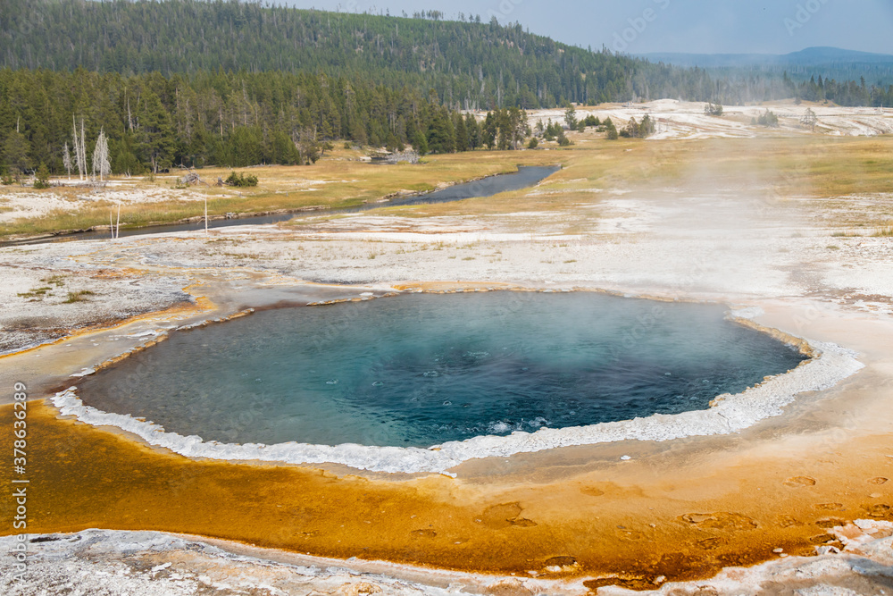 Thermal features at Yellowstone National Park
Thermal features at Yellowstone National Park