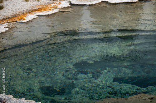 Shield Spring, Thermal features at Yellowstone National Park 