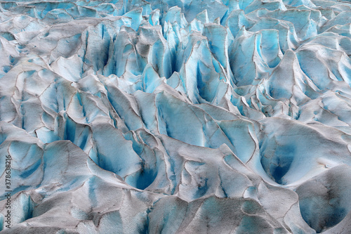 Mendenhall Glacier in Juneau Alaska