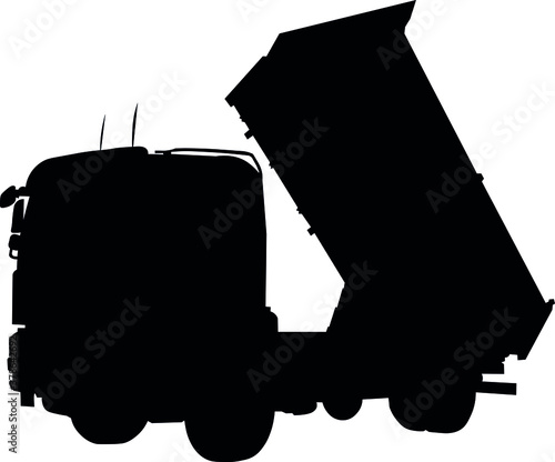 truck, tipper truck, big car, construction work