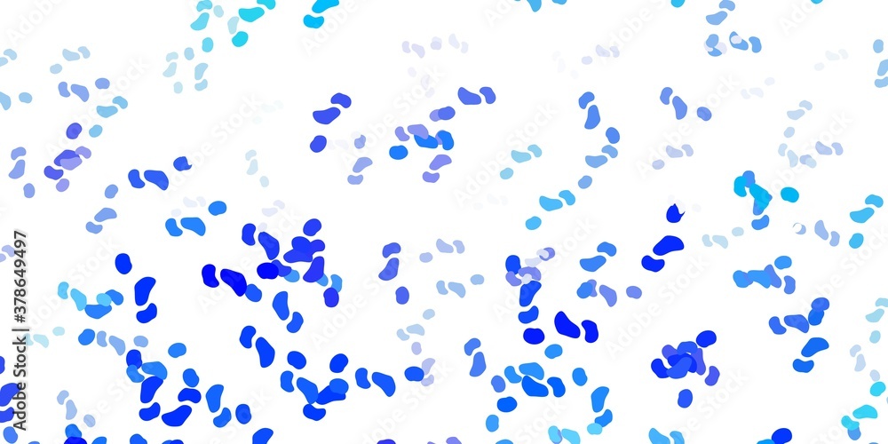 Light blue vector pattern with abstract shapes. Light blue vector pattern with abstract shapes.