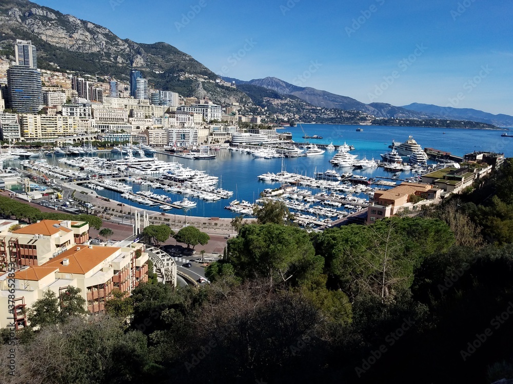 Monaco; Cotes de Azur; View