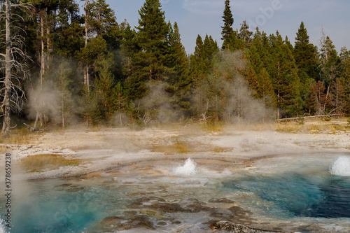 Hydrothermal features at Yellowstone National Park