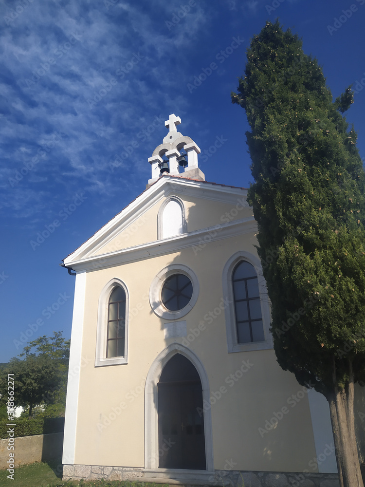 Church of st. Nicolaus in Punat, Croatia
