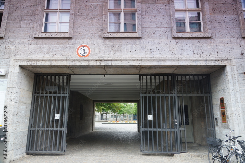 Bendlerblock - historical seat of the conspirators gathered around Colonel Claus von Stauffenberg Bendlerblock - historical seat of the conspirators gathered around Colonel Claus von Stauffenberg