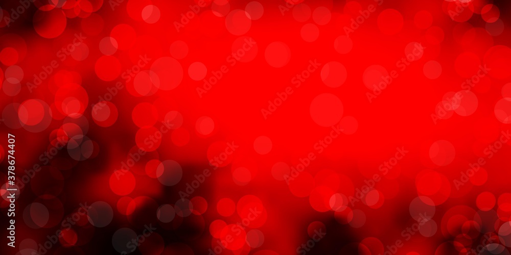 Dark Red vector background with spots. Dark Red vector background with spots.